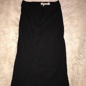 Madewell Ribbed Pencil Skirt